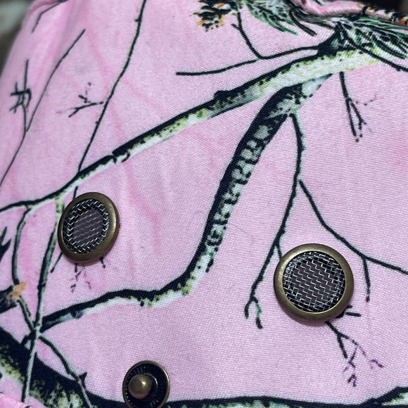 Pink Camouflage Wide Brim Hat - Picture 10 of 11